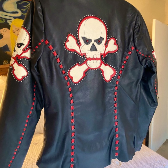 “Tribe”soft real leather unique jacket 😁 - Picture 2 of 11